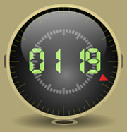 timer geeft aan wanneer de bingoronde van start zal gaan