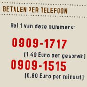 opwaarderen met telefoon